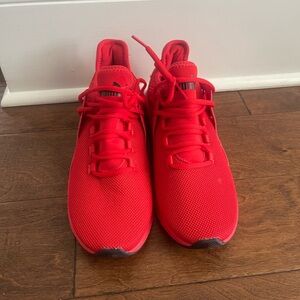 Puma Red Athletic Shoes